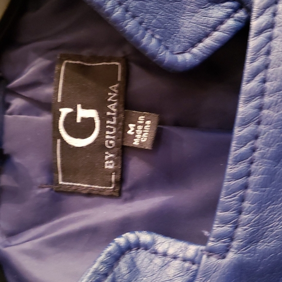G by Giuliana Vegan moto jacket - Picture 2 of 5